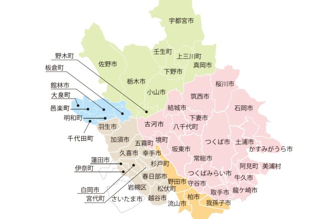 施工エリアについて